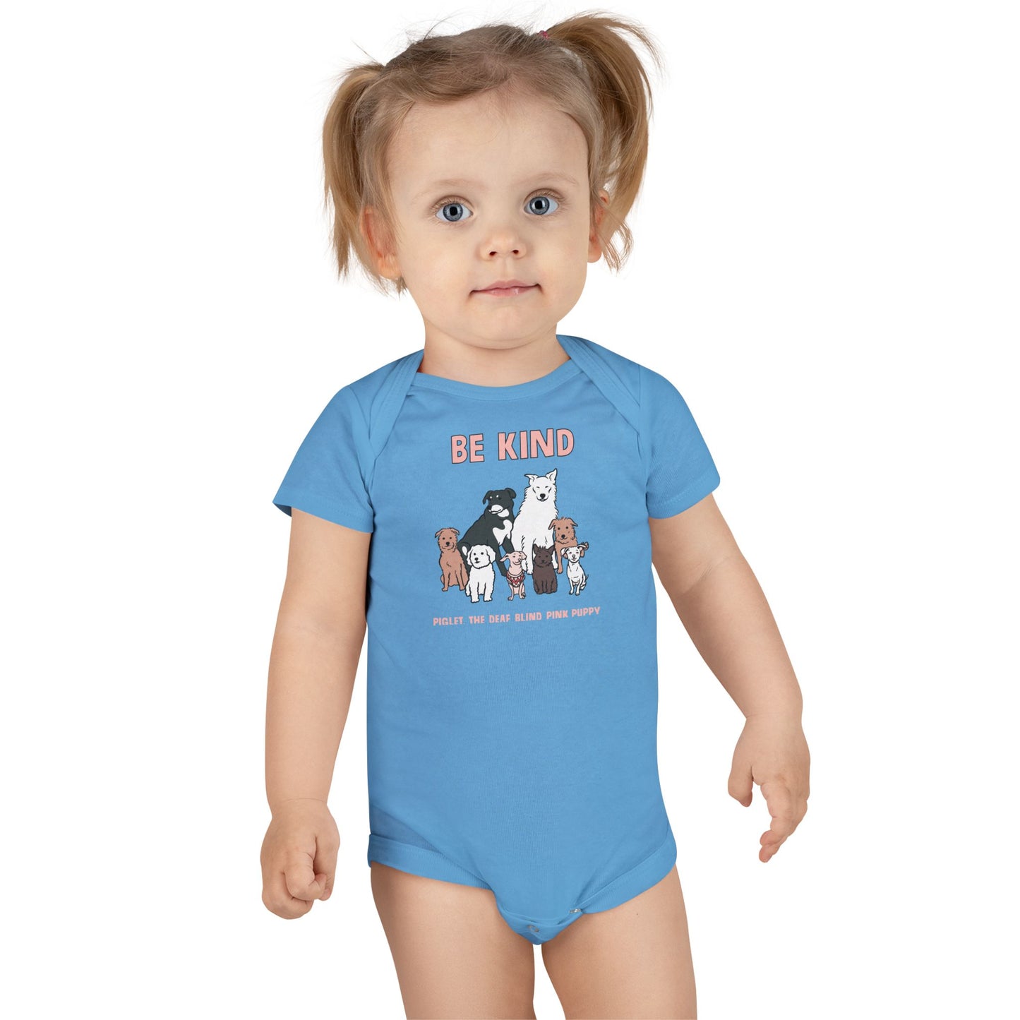 Piglet's Be Kind Baby Short Sleeve Onesie®