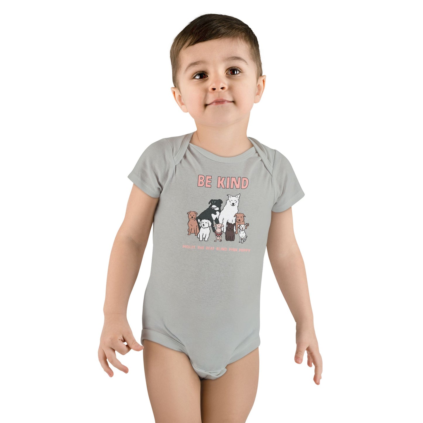 Piglet's Be Kind Baby Short Sleeve Onesie®