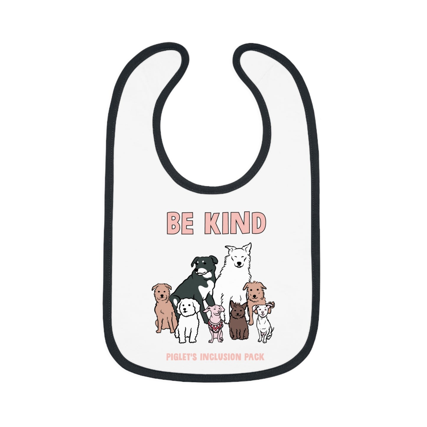 Piglet's Pack Be Kind Jersey Bib