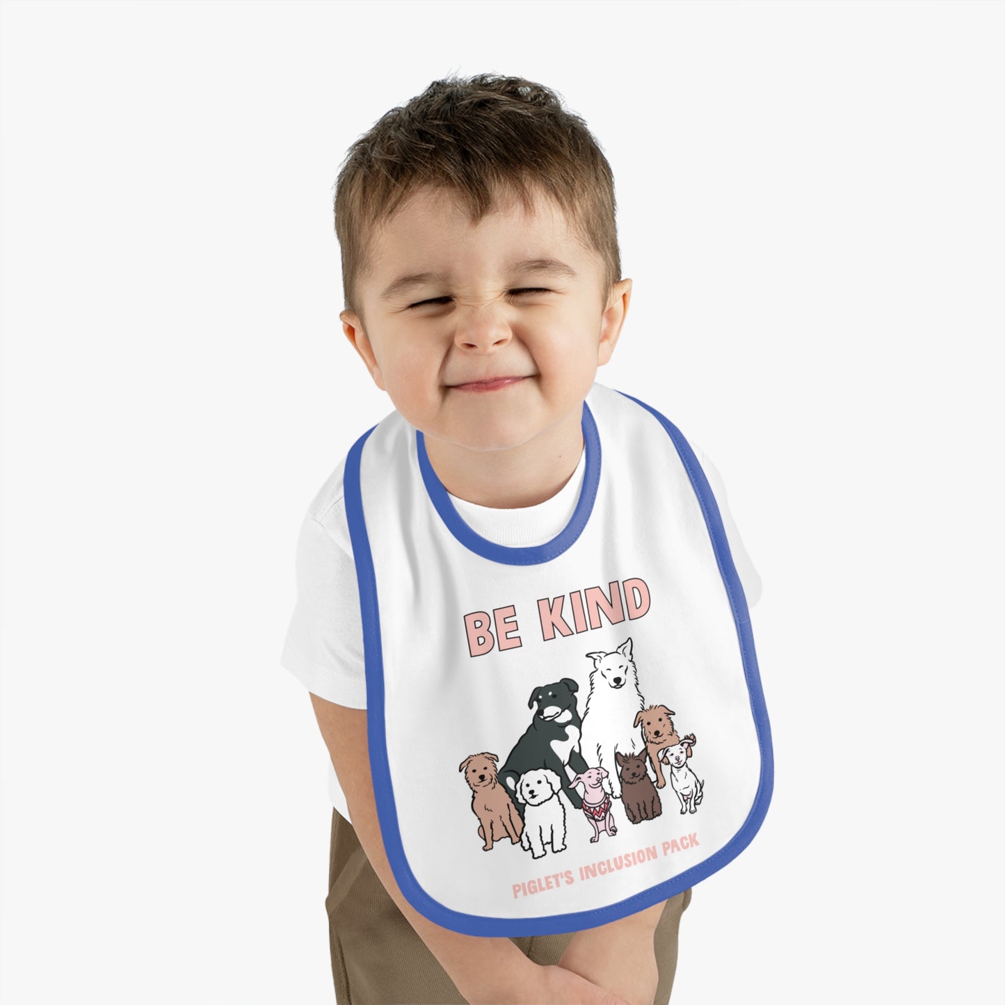 Piglet's Pack Be Kind Jersey Bib