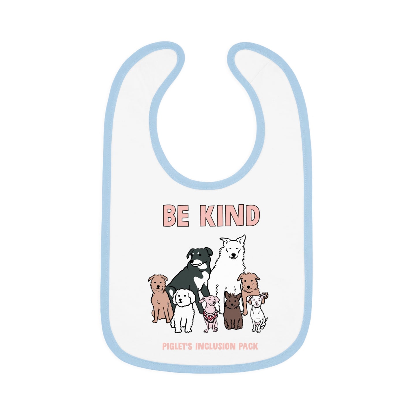 Piglet's Pack Be Kind Jersey Bib