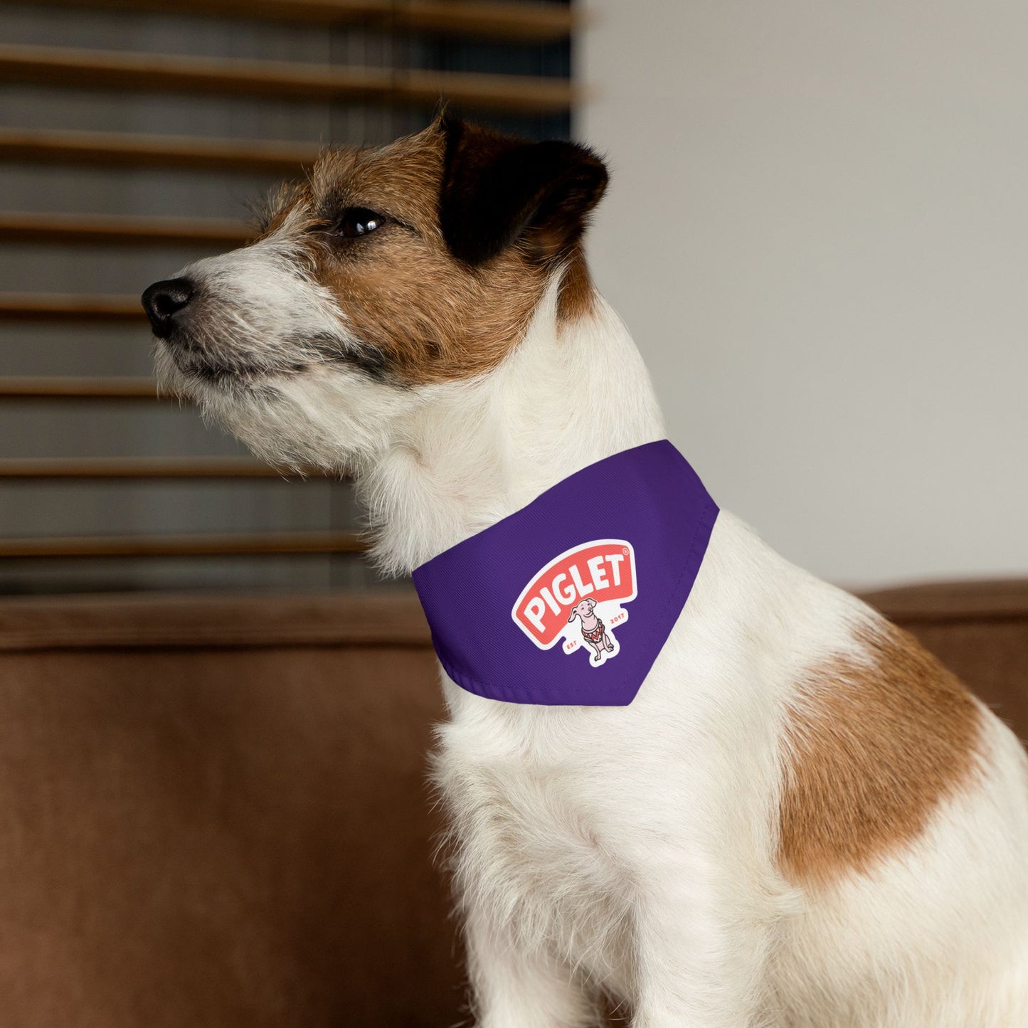 Piglet Bandana Collar - Stylish Dog Accessory for Celebrations, Holidays & Everyday Wear