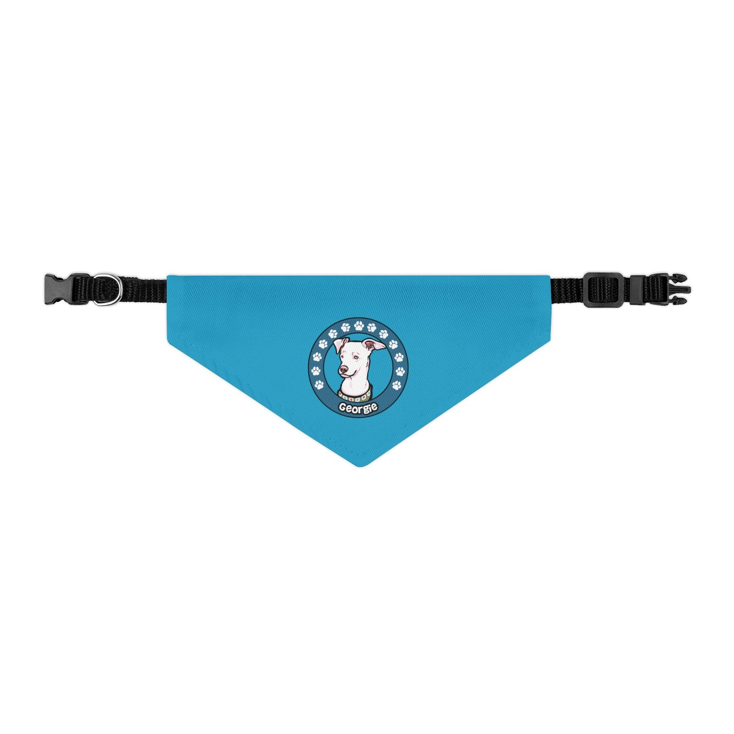 Georgie Pet Bandana Collar - Stylish Dog Accessory for Celebrations, Holidays & Everyday Wear