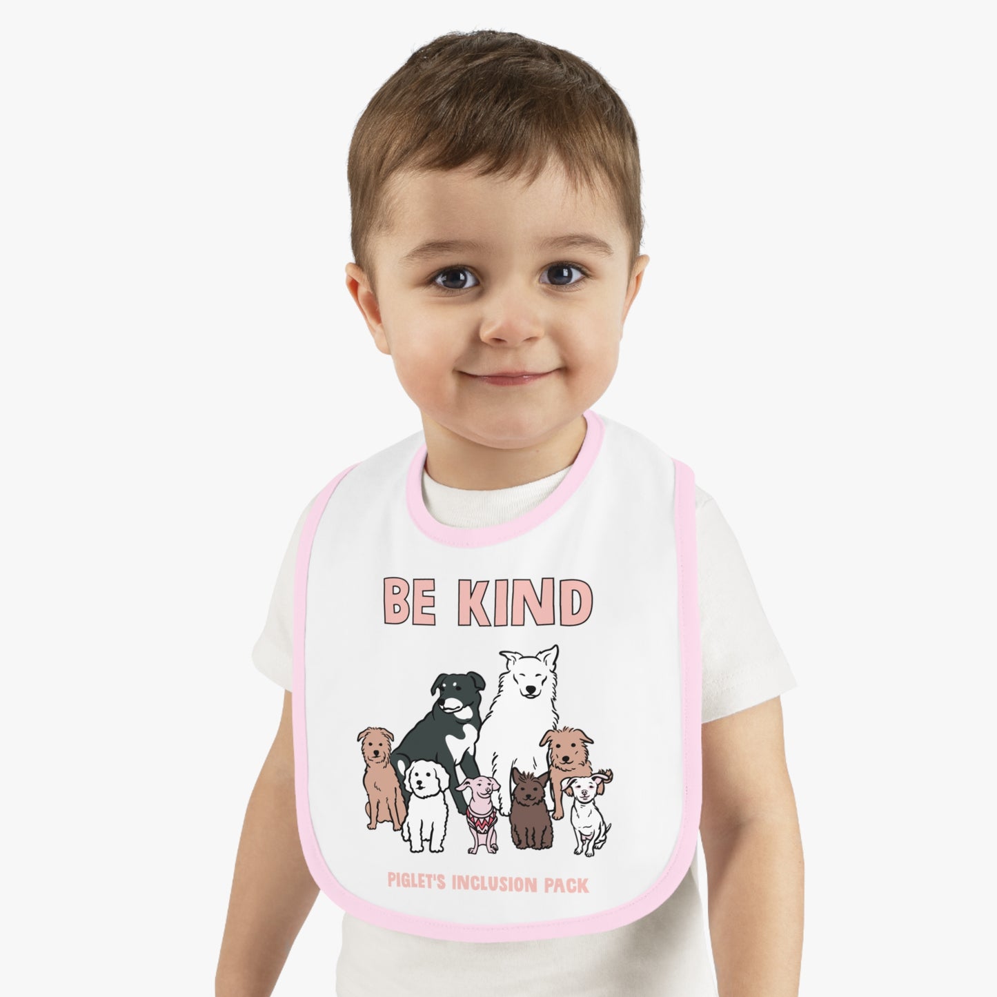 Piglet's Pack Be Kind Jersey Bib