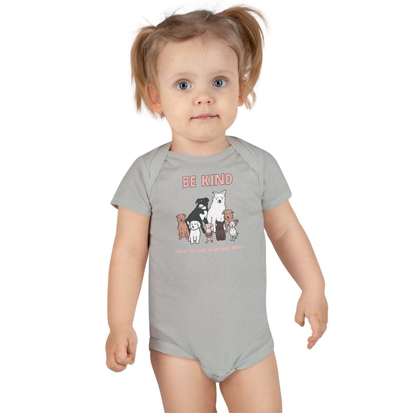 Piglet's Be Kind Baby Short Sleeve Onesie®