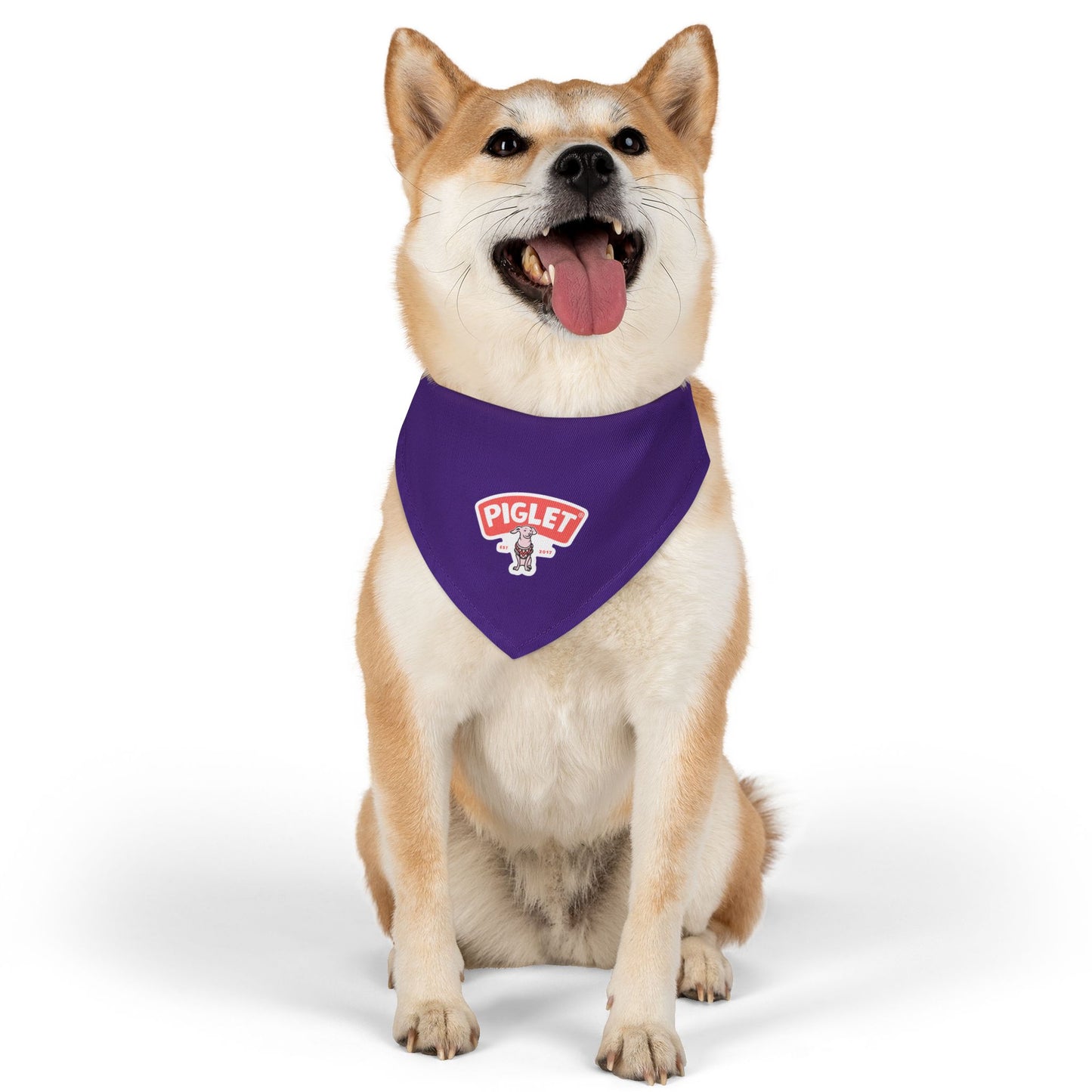 Piglet Bandana Collar - Stylish Dog Accessory for Celebrations, Holidays & Everyday Wear