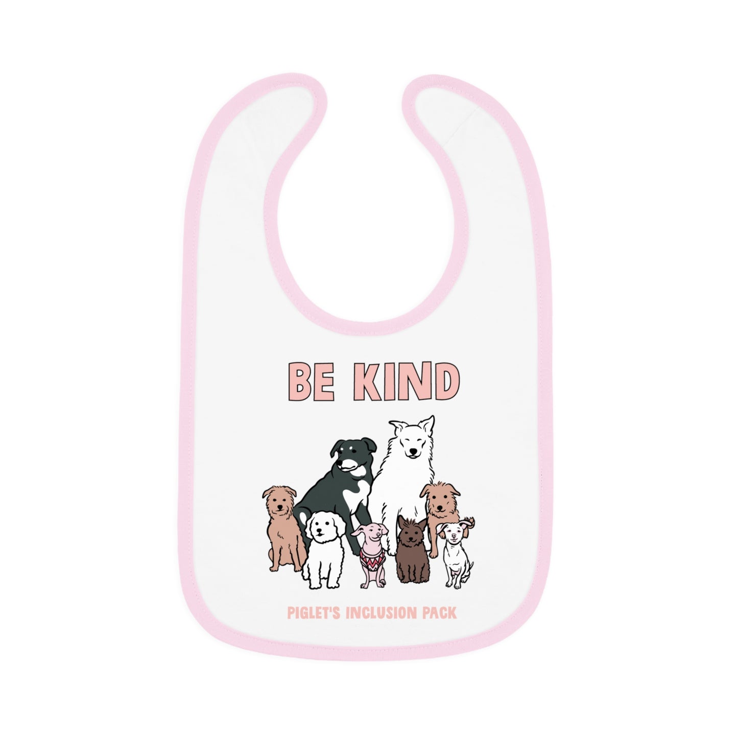 Piglet's Pack Be Kind Jersey Bib