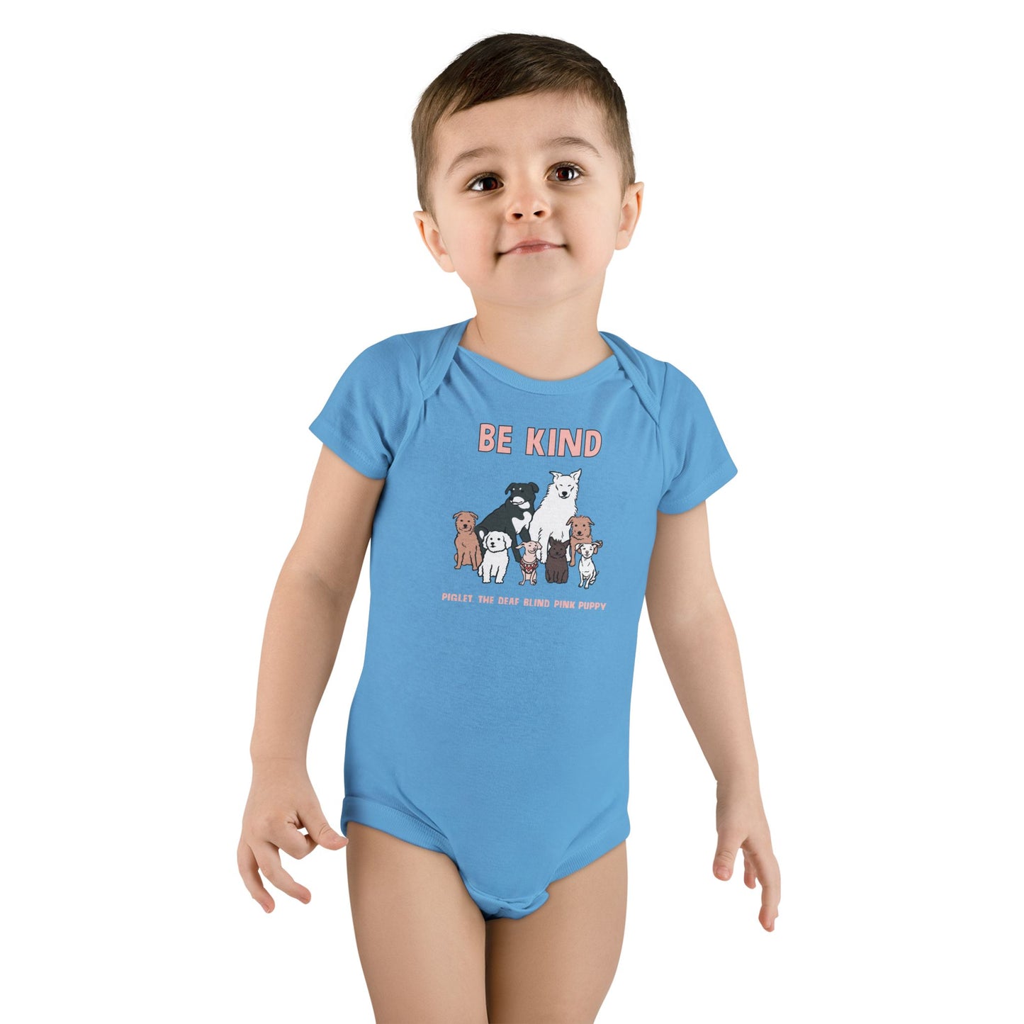 Piglet's Be Kind Baby Short Sleeve Onesie®