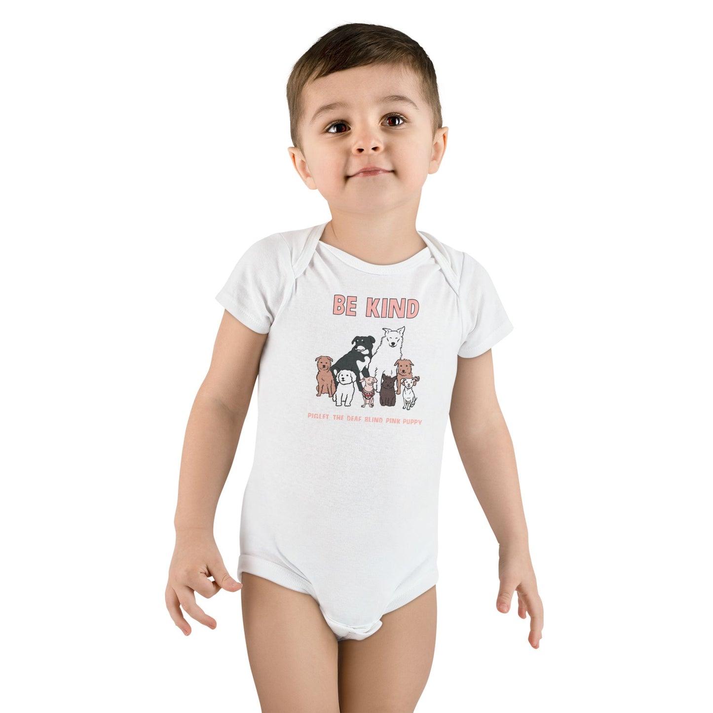 Piglet's Be Kind Baby Short Sleeve Onesie®
