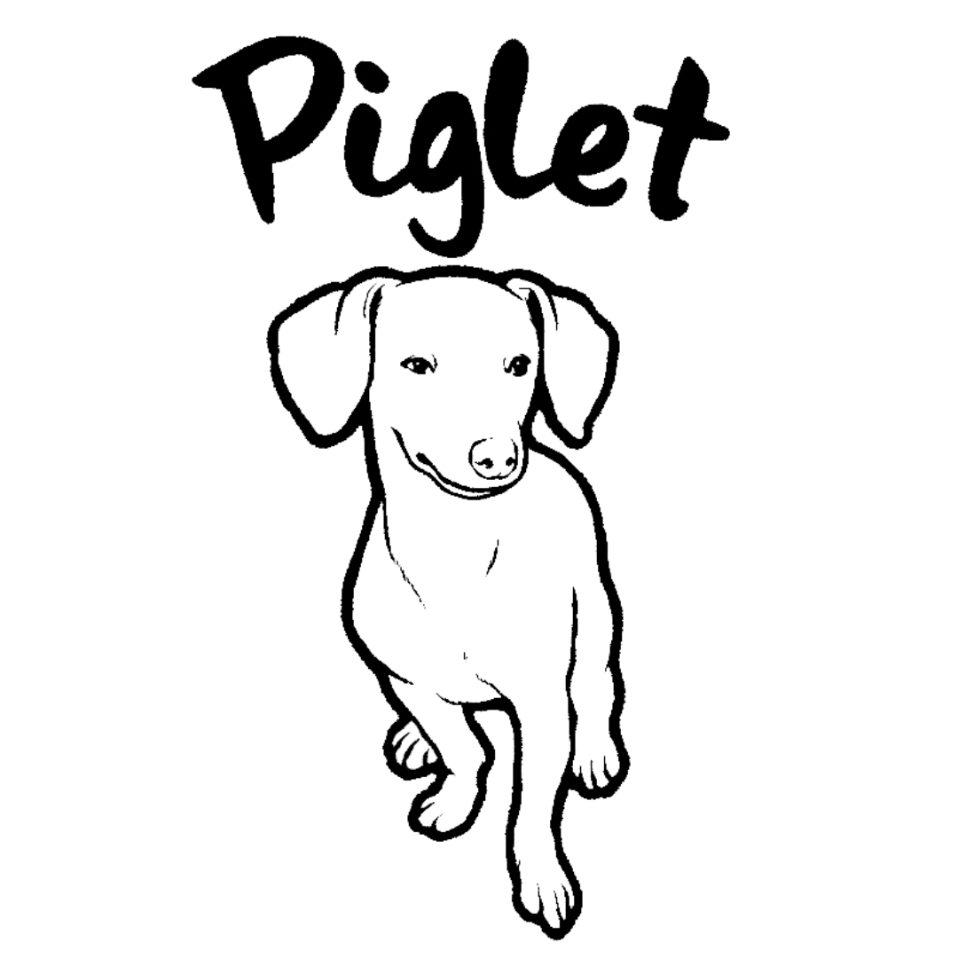 Piglet the Dog Logo