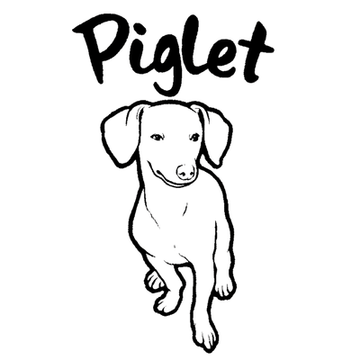 Piglet the Dog Logo