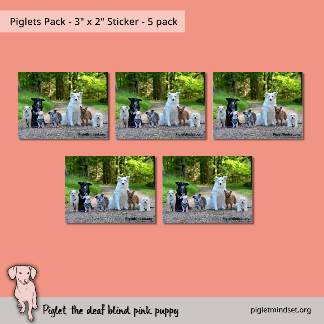 Piglets Inclusion Pack - 3" Sticker