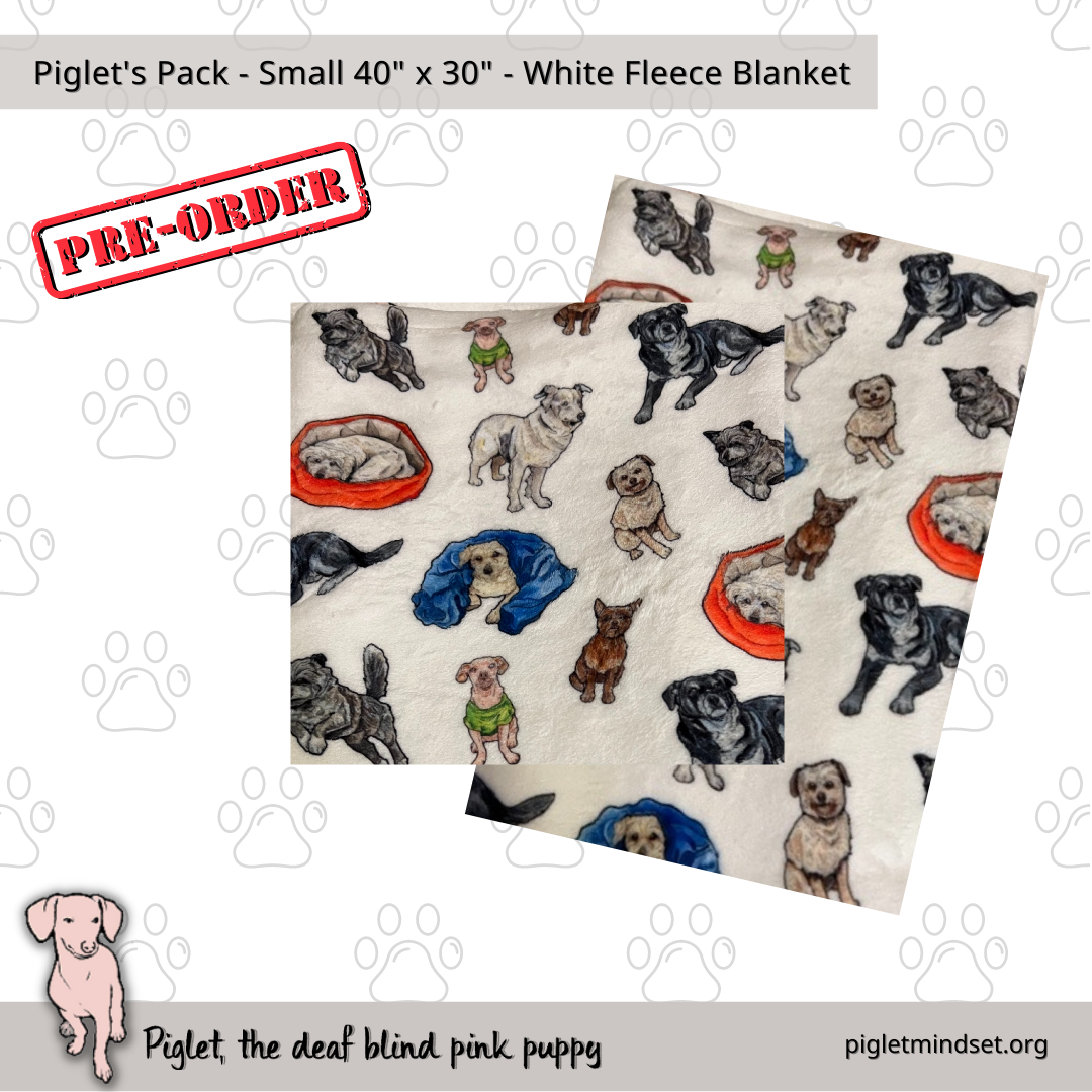 Piglet's Inclusion Pack - Fleece Blankets - 15 Variations!