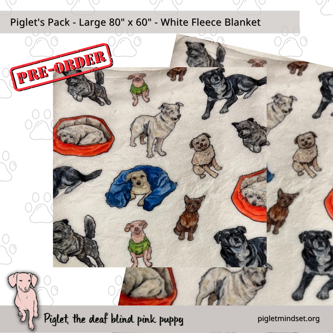 Piglet's Inclusion Pack - Fleece Blankets - 15 Variations!