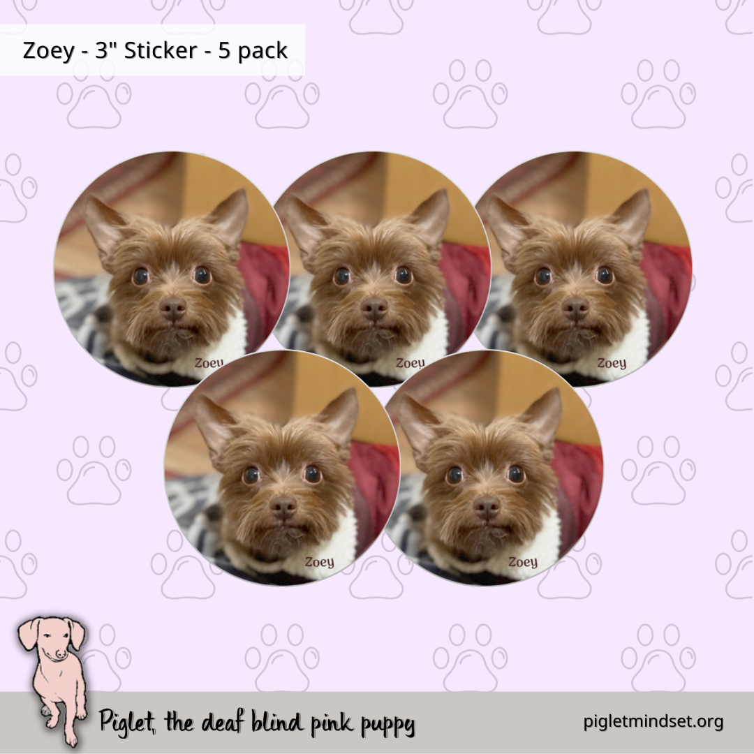 Zoey - 3" Sticker