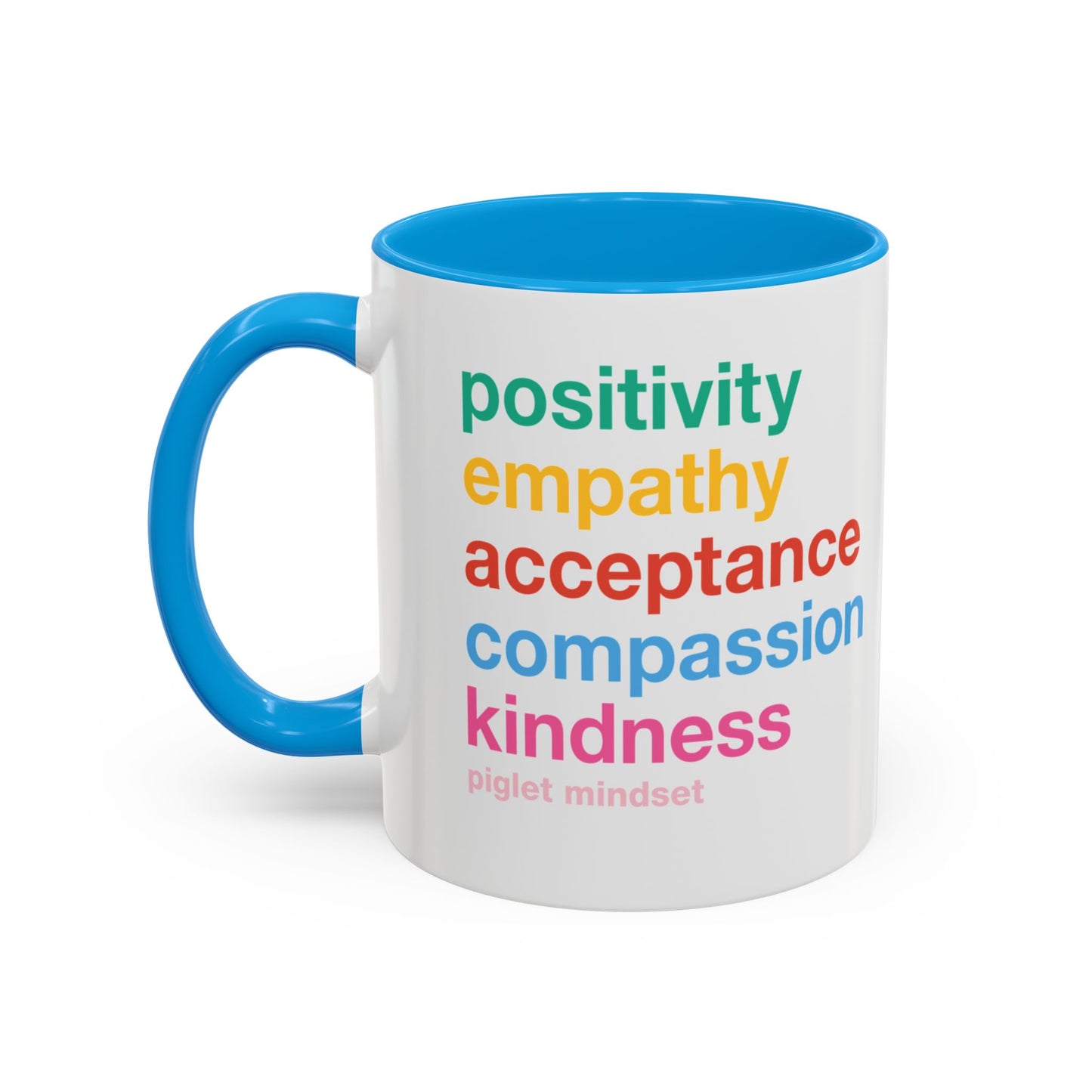 Colorful Piglet the Dog Portrait Mug (11oz & 15oz) — Vibrant Canine Art Coffee Cup