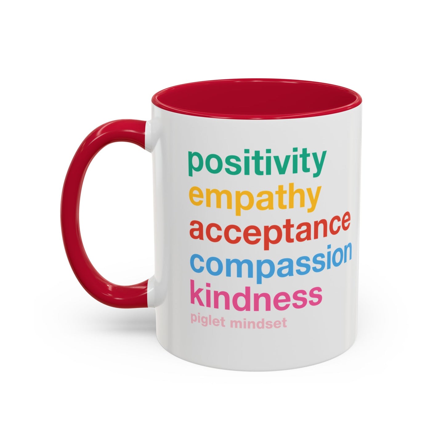 Colorful Piglet the Dog Portrait Mug (11oz & 15oz) — Vibrant Canine Art Coffee Cup