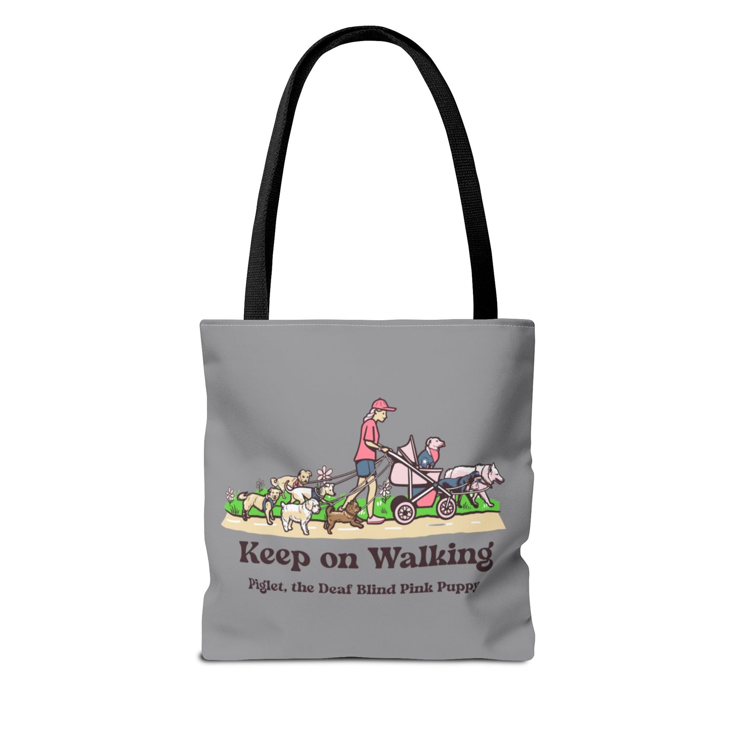 Copy of Piglet West Coast Tour tote bag with Bonus Keep on Walking Design