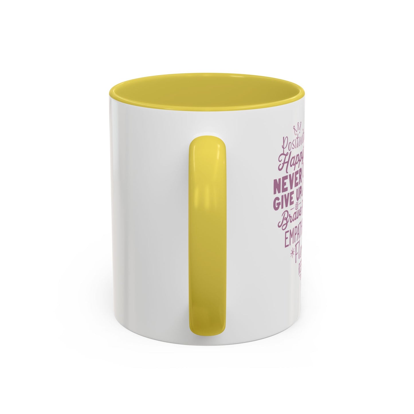 Inspirational Piglet Mindset Heart Mug — Encouraging Words Coffee Cup (11oz & 15oz)