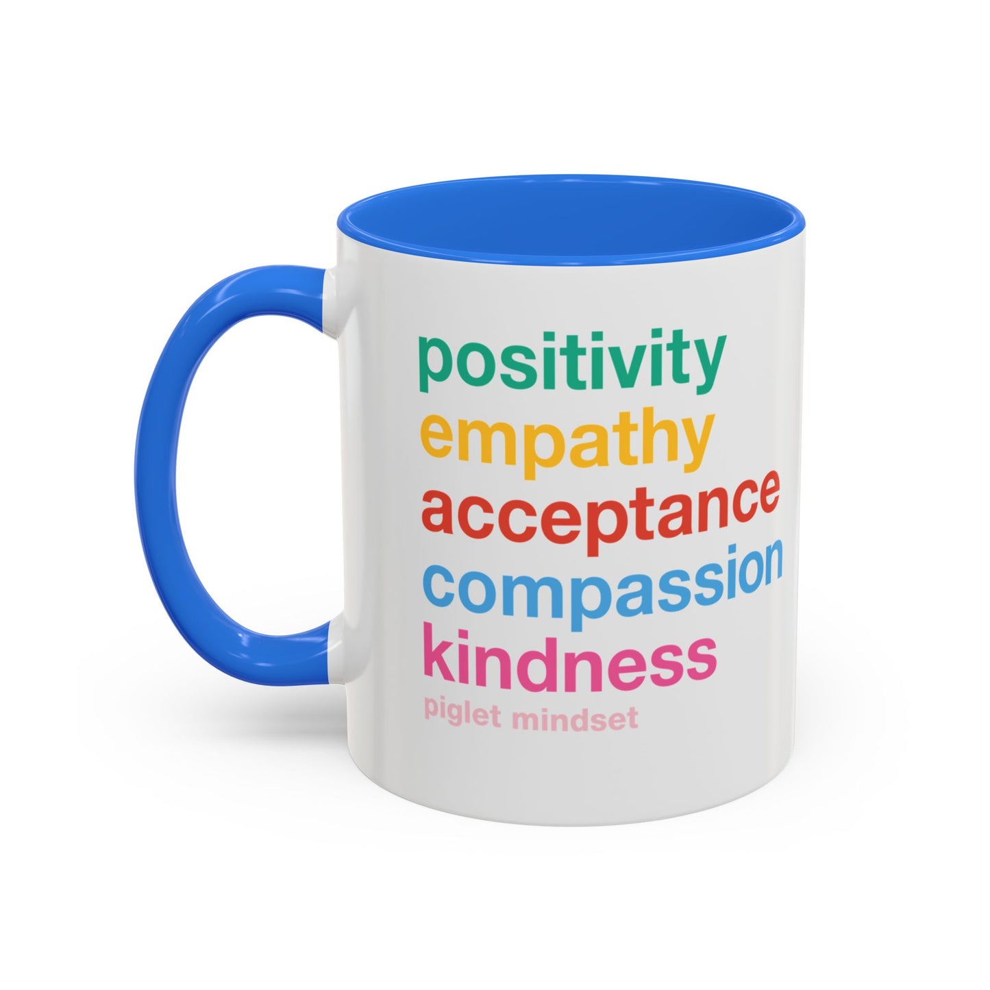Colorful Piglet the Dog Portrait Mug (11oz & 15oz) — Vibrant Canine Art Coffee Cup