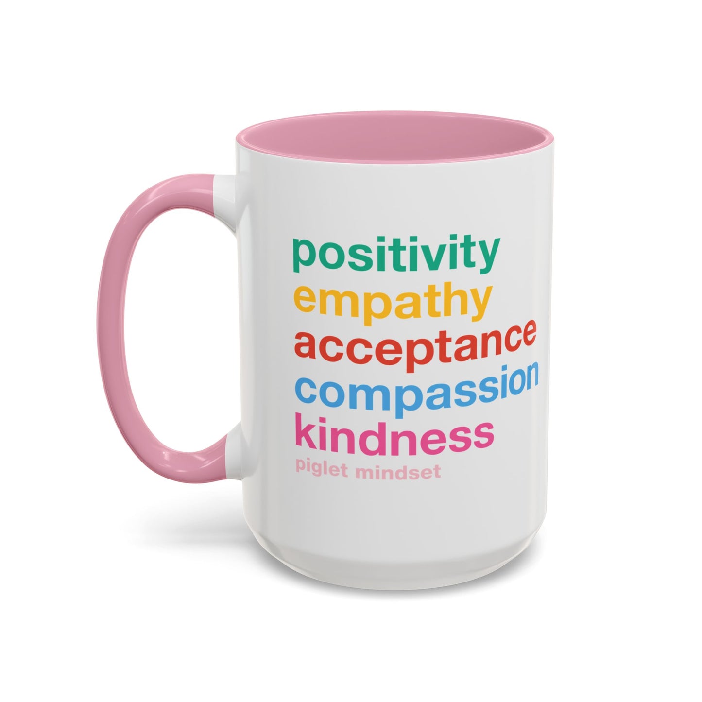 Colorful Piglet the Dog Portrait Mug (11oz & 15oz) — Vibrant Canine Art Coffee Cup