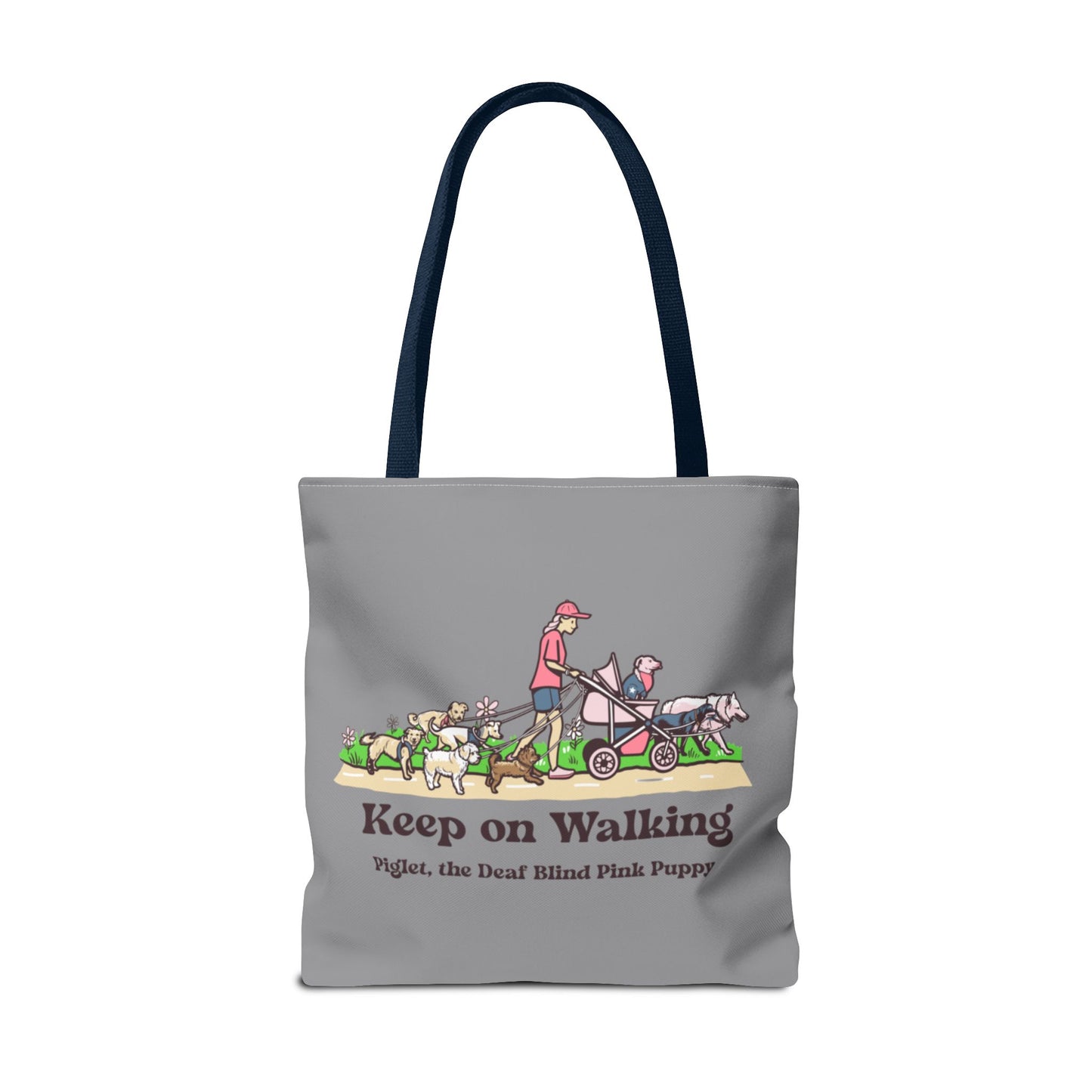 Copy of Piglet West Coast Tour tote bag with Bonus Keep on Walking Design