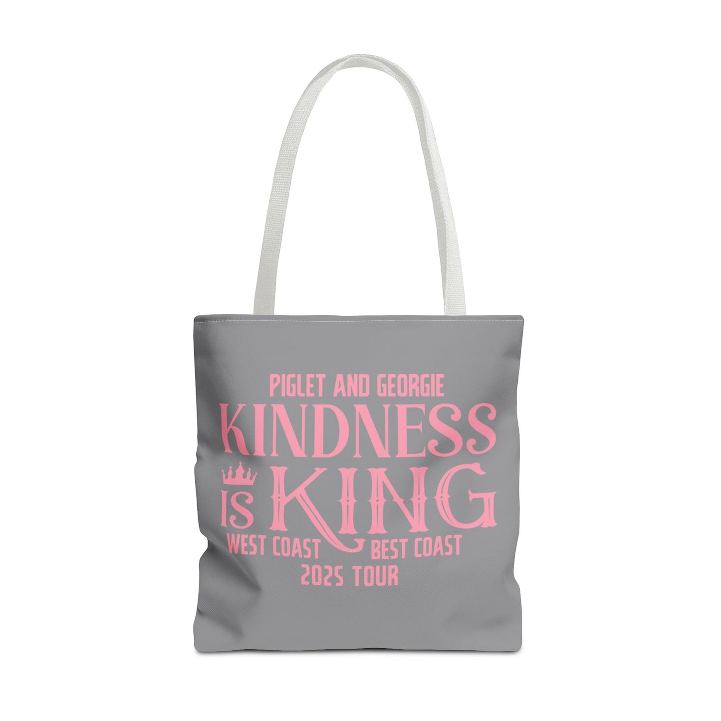 Copy of Piglet West Coast Tour tote bag with Bonus Keep on Walking Design