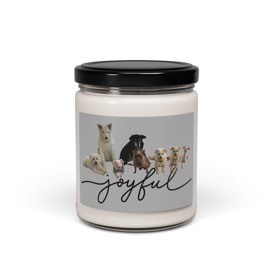 Piglet and his pack Joyful Scented Soy Candle, 9oz