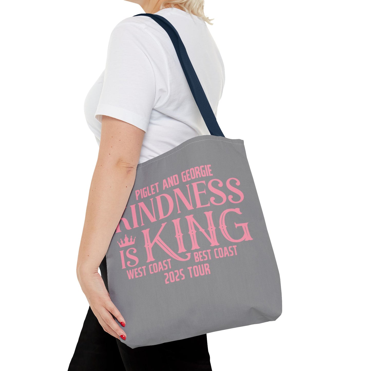 Copy of Piglet West Coast Tour tote bag with Bonus Keep on Walking Design