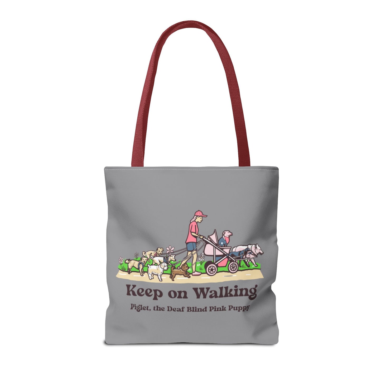 Copy of Piglet West Coast Tour tote bag with Bonus Keep on Walking Design