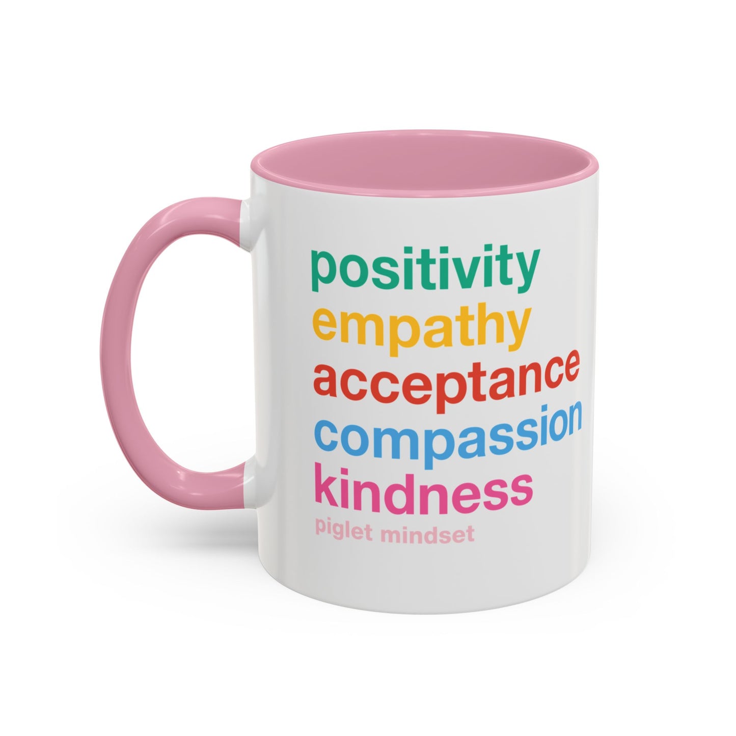 Colorful Piglet the Dog Portrait Mug (11oz & 15oz) — Vibrant Canine Art Coffee Cup