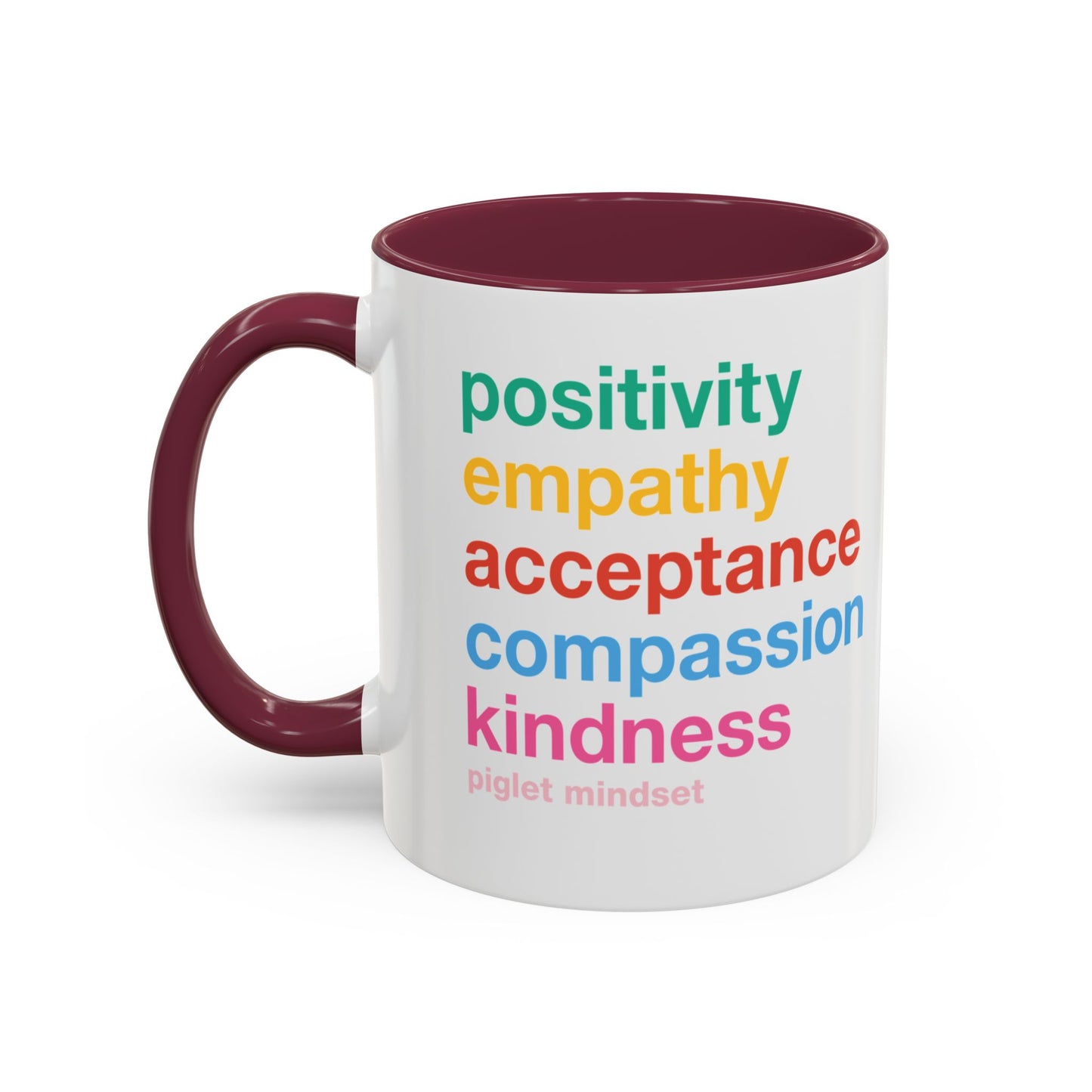Colorful Piglet the Dog Portrait Mug (11oz & 15oz) — Vibrant Canine Art Coffee Cup