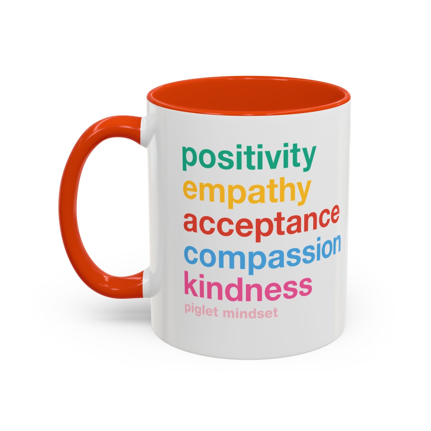 Colorful Piglet the Dog Portrait Mug (11oz & 15oz) — Vibrant Canine Art Coffee Cup