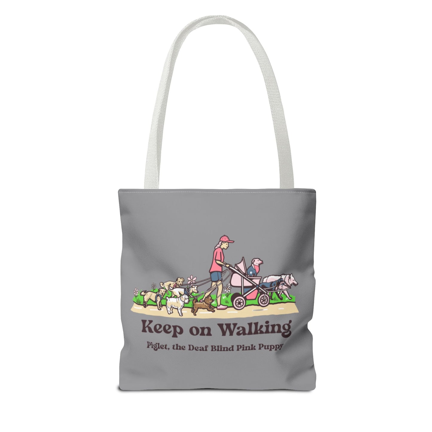 Copy of Piglet West Coast Tour tote bag with Bonus Keep on Walking Design