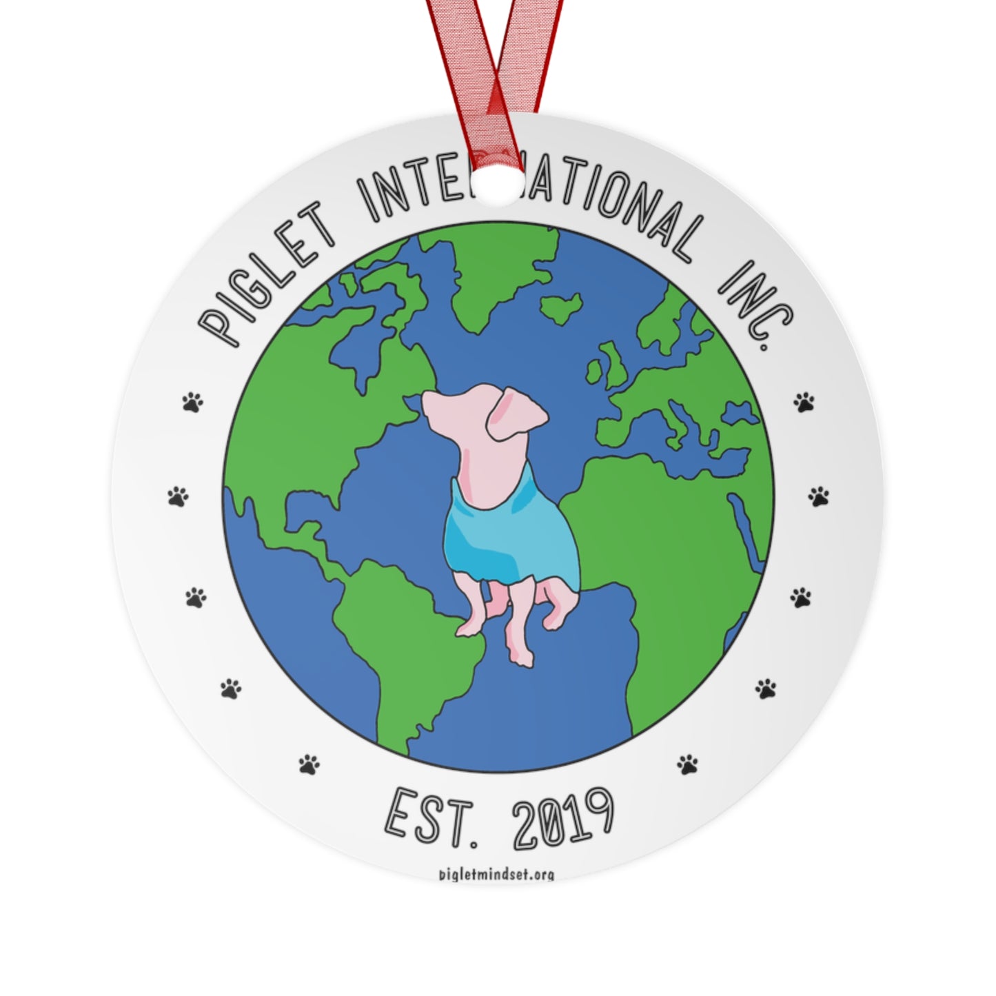 Piglet International Inc Metal Ornaments