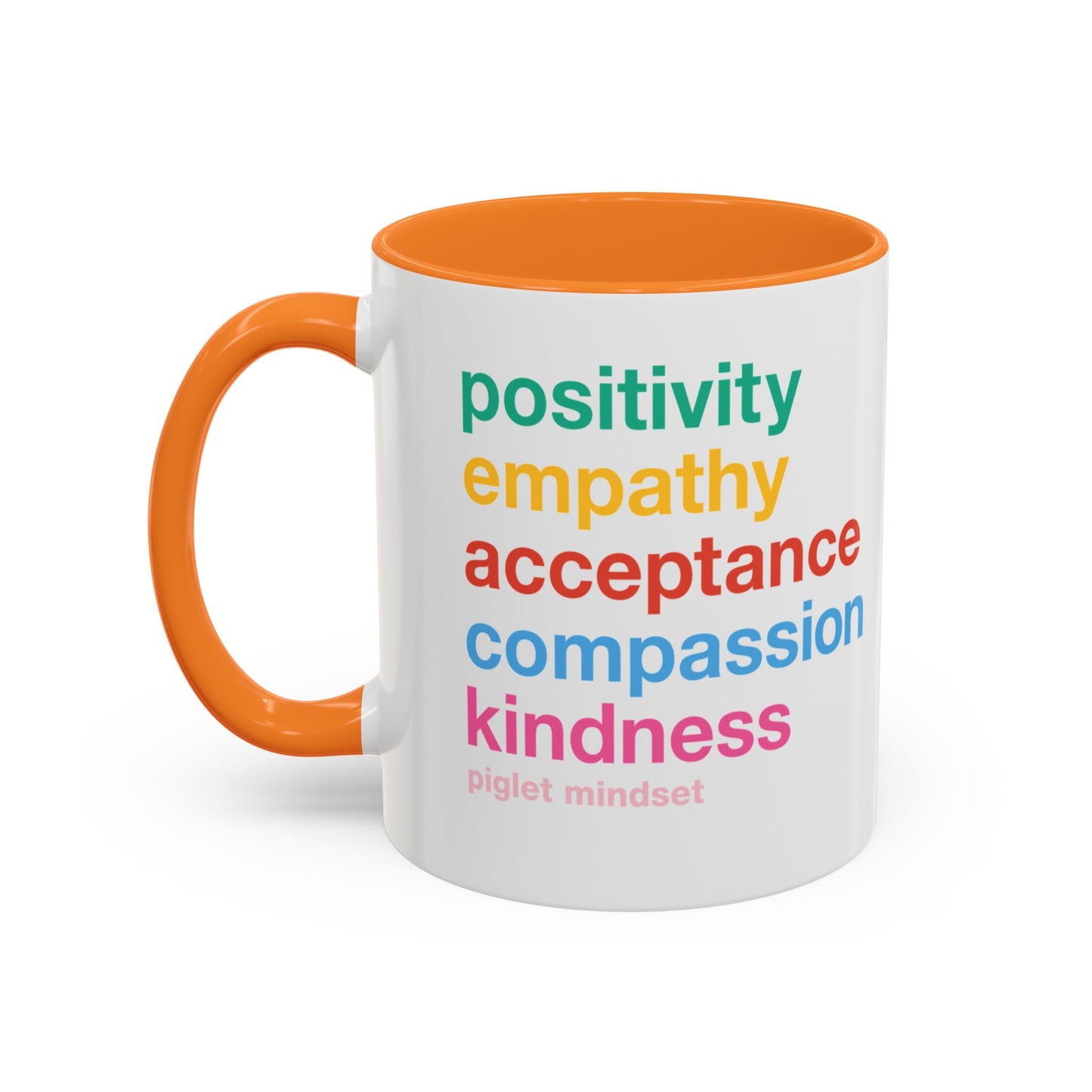 Colorful Piglet the Dog Portrait Mug (11oz & 15oz) — Vibrant Canine Art Coffee Cup