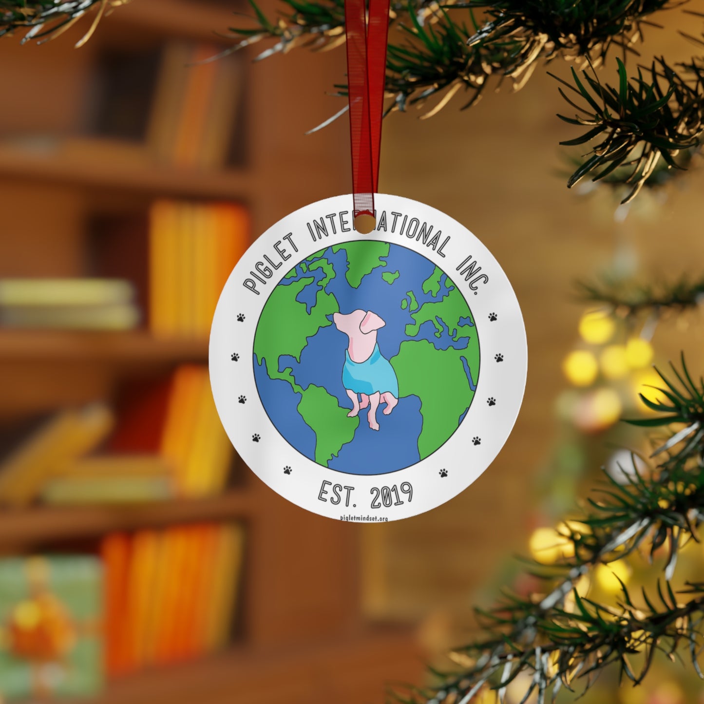 Piglet International Inc Metal Ornaments