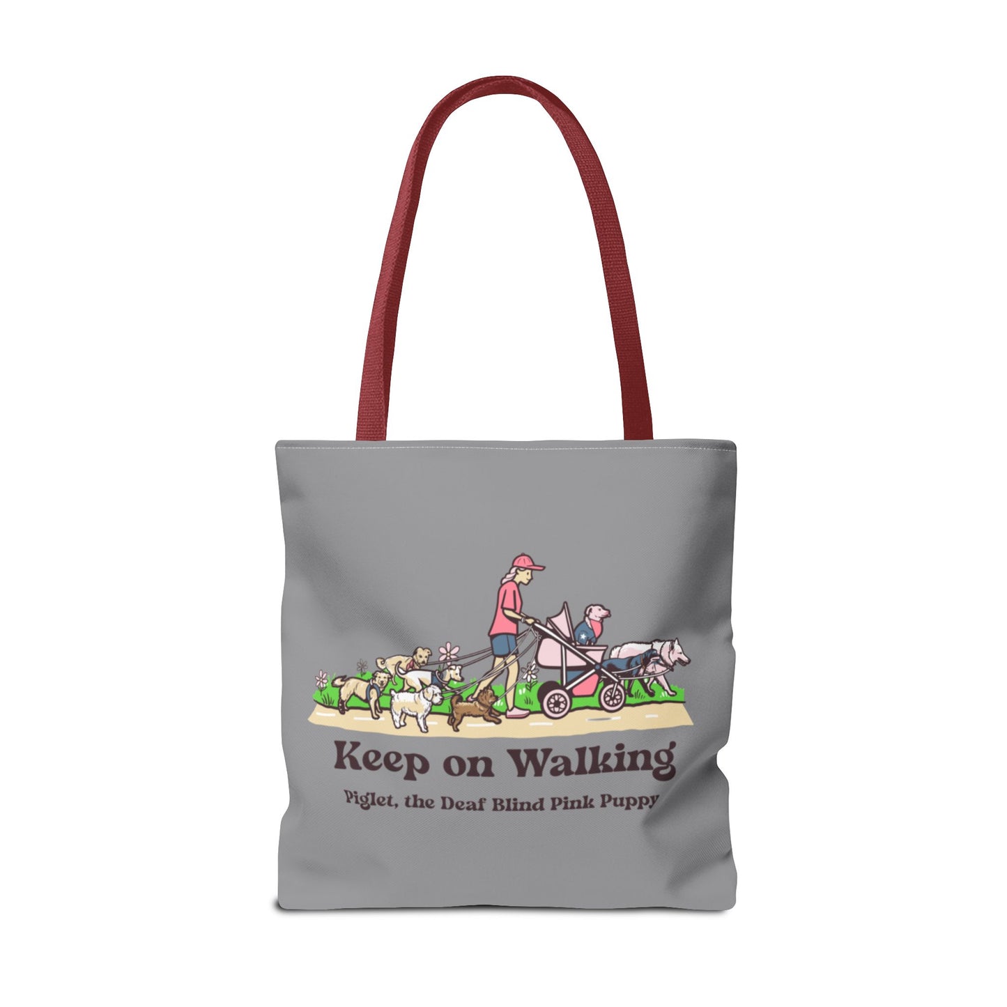 Copy of Piglet West Coast Tour tote bag with Bonus Keep on Walking Design