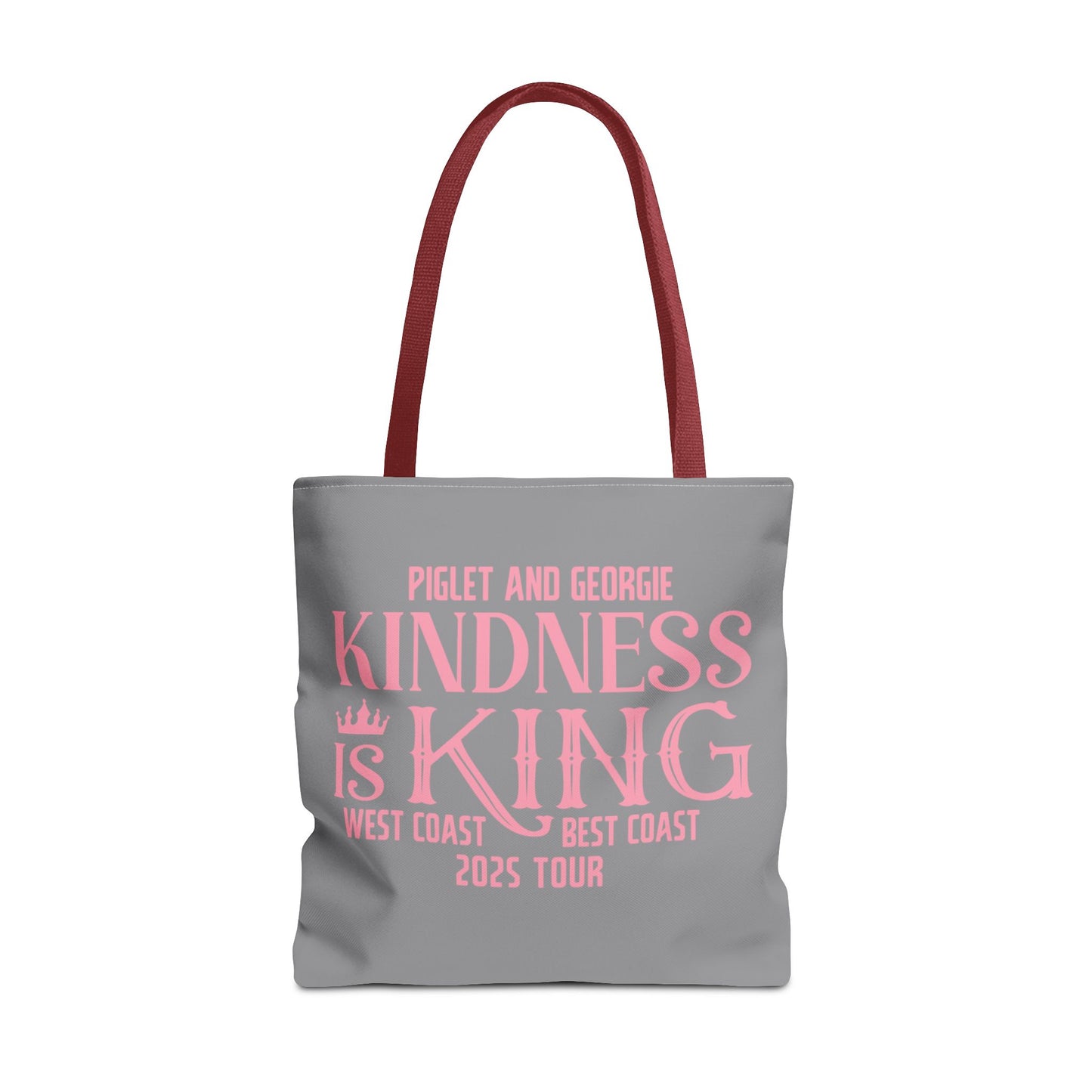 Copy of Piglet West Coast Tour tote bag with Bonus Keep on Walking Design