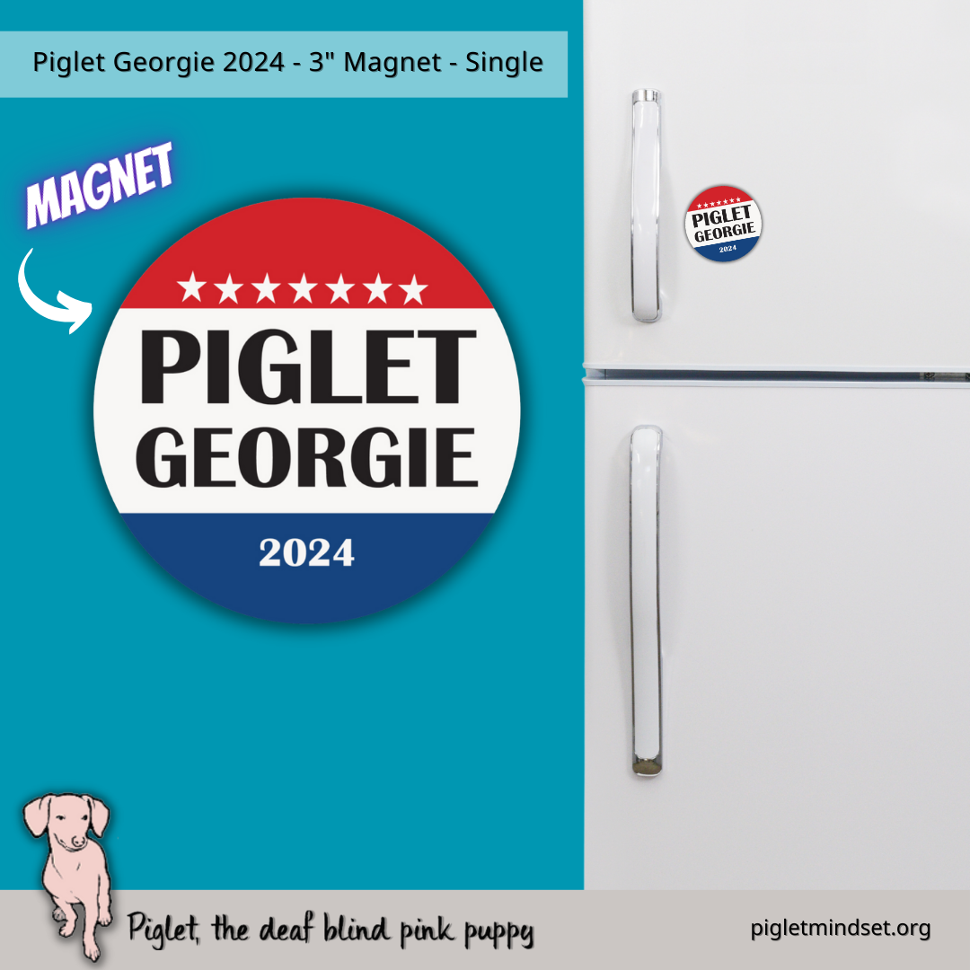 Piglet Georgie 2024 3 inch magnet single