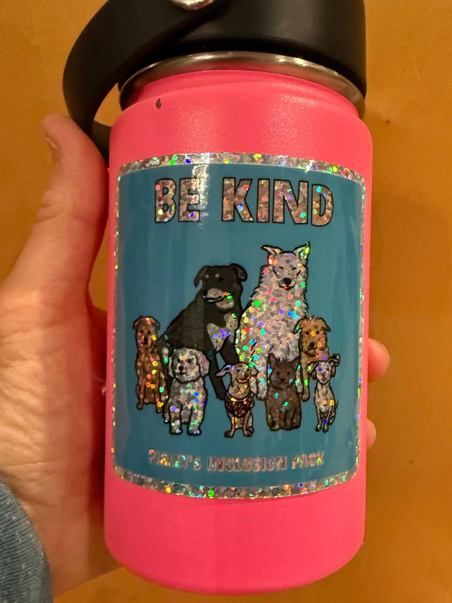 Limited Edition Be Kind Glitter Sticker