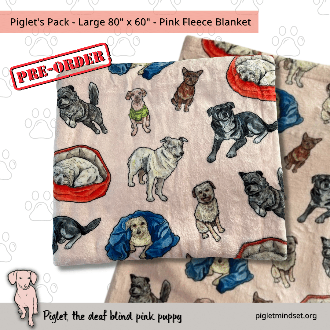 Piglet's Inclusion Pack - Fleece Blankets - 15 Variations!