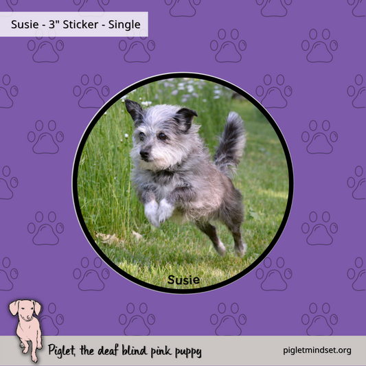 Susie 3 inch sticker single